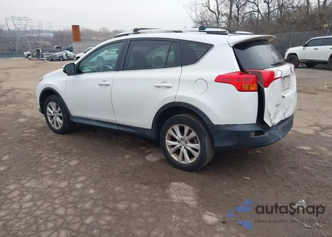 2013 Toyota Rav4 Limited from USA, damaged, VIN 2T3DFREV6DW069995